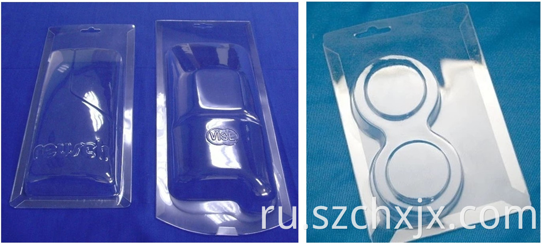Blister folding machine moulds and samples